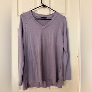 Banana Republic Lavender Knit Top